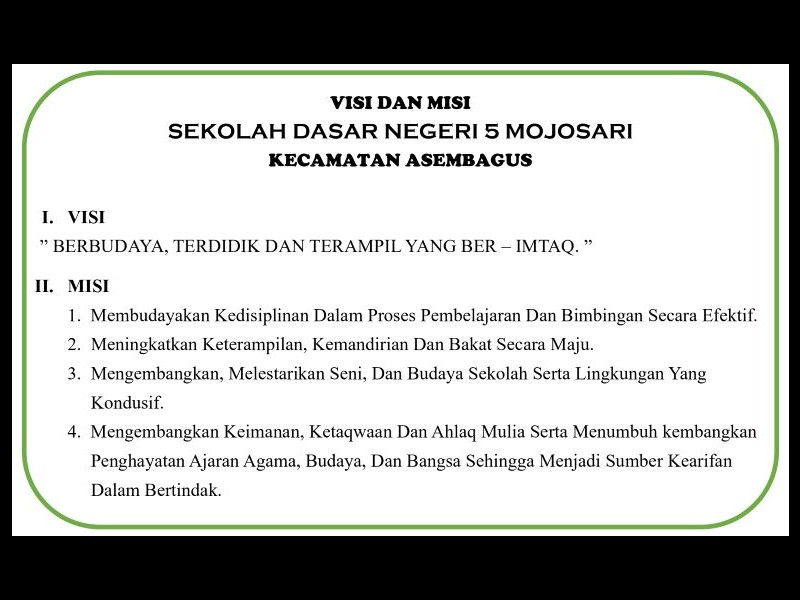 Visi & Misi